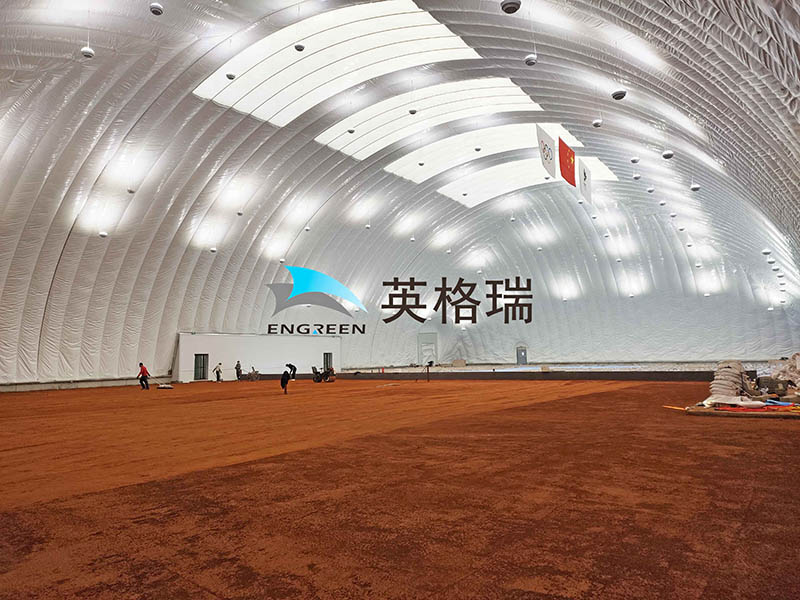 誰懂啊！氣膜網球館搭建居然這么省心？球友速碼！